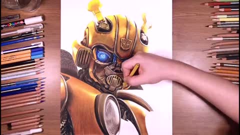 Draw The Armor Of The Bumblebee