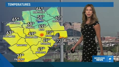 Kim Castro's weather forecast (10/21/23)