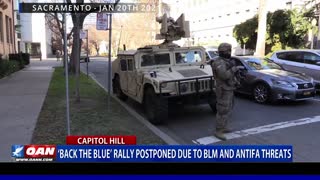 'Back the Blue’ rally postponed due to BLM, Antifa threats
