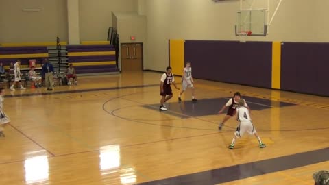 8th Grade Basketball 2014 - Tournament - Game 1 - Reverse Layup