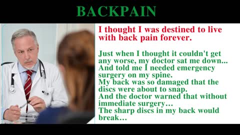 BACKPAIN VIDEO