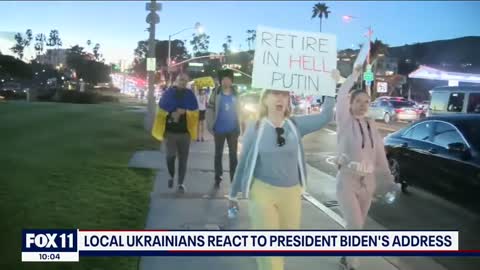 Ukrainians In CA: Biden Is Weak, I Wish We Had Stronger Leadership