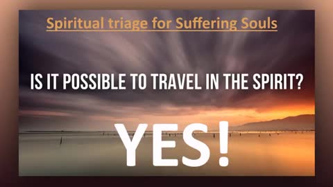 Spiritual Triage For Suffering Souls
