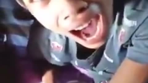 Young Philippines Boy After Receiving Pfizer's Injection Courtesy of Covaxx