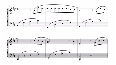 Galina Bobrova «Little Sentimental Prelude 3» for piano