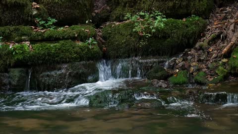 Quiet waterfall