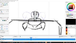 Cell Animation For Door (part 1) - clamp release mechanism