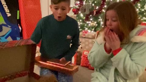 Kids Cry At Christmas Cavapoo Surprise