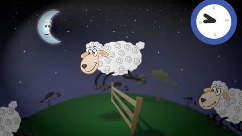 Lullaby - Music to sleep Baby - Counting sheep.