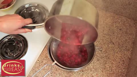 How To Make Homemade Cranberry Juice