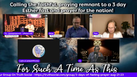 Esther Fast For The Nation - Final Night Prayer and Communion