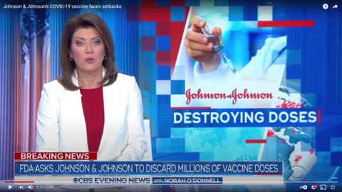 Johnson & Johnson, Descarta Milhôes de VACINAS CONTAMINADAS.