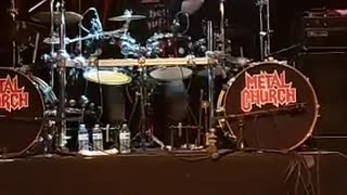 Metal Church "No Friend Of Mine" Guitar Solo/Drum Solo