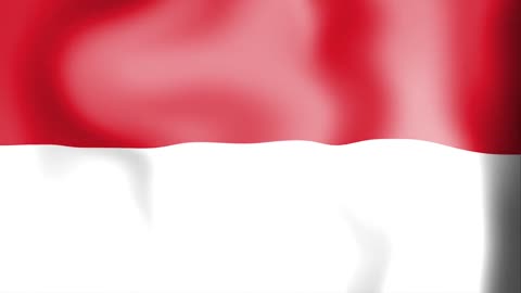 Indonesia Raya dengan intro dan text