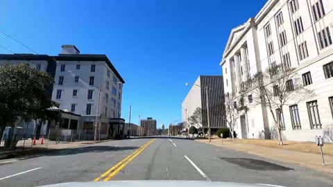 Virtual Drive Little Rock River Market Ave to Arkansas State Capitol