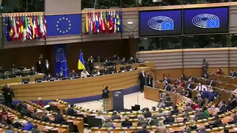 Trudeau visits European Parliament