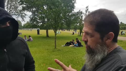 Speakers Corner_Anthony Rogers vs Obi The Masked Muslim_Obi Accuses Bible The Sa