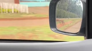 Driving in the streets of Eldoret City