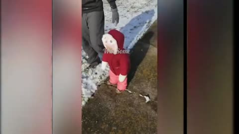 "Baby Fails Compilation: Funniest Snow, House, and Playground Mishaps!"