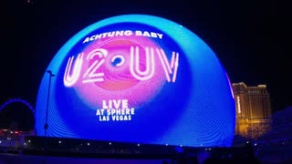 The Sphere Las Vegas welcomes U2: the grand opening, 25-show residency has begun, through Dec. 16