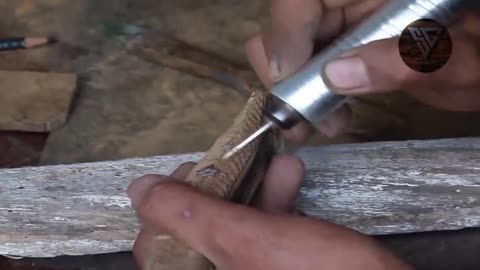 How to make a "Feather Knife" with high carbon steel'