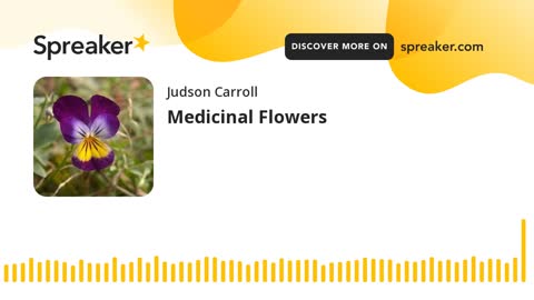 Medicinal Flowers (part 3 of 4)