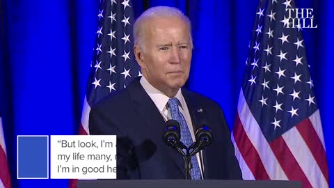 Biden Says He Plans To Run For Reelection In 2024 'If I'm In Good Health'