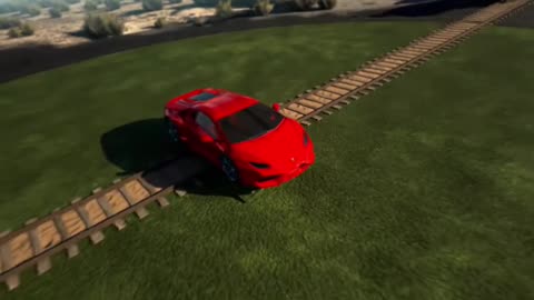 Protecting a $250,000 Lamborghini from a Train & Bullets!