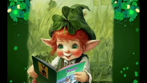 Elf reading favorite book