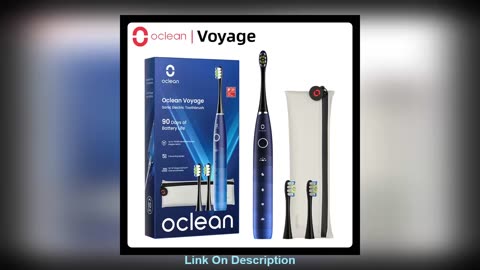 Exclusive Oclean Voyage Sonic Electric Toothbrush Travel
