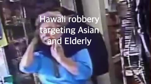 Hawaii robbery caught on live camera