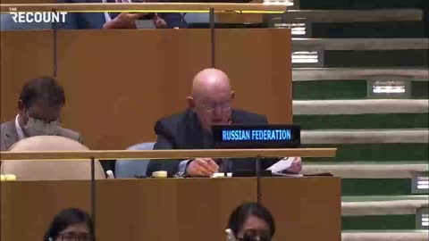 Russia's Ambassador to the UN, "Trump was the legitimate president, who ousted by election fraud."