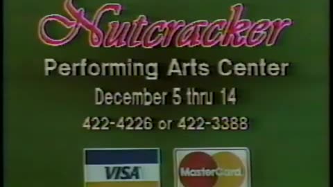 December 1986 - Fort Wayne Ballet Presents 'The Nutcracker'