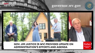 Gov. Jim Justice Provides Update On Administration's Efforts And Agenda To Improve West Virginia