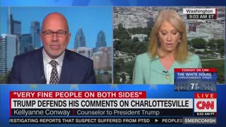Kellyanne defends Trump as CNN's Smerconish questions Charlottesville