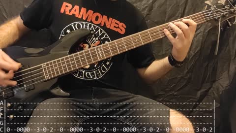 System of a down - Toxicity Bass Cover (Tabs)