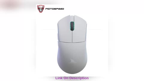 Motospeed Darmoshark M3 Bluetooth Wireless Gaming Mouse 26000DPI PAM3395 Optical