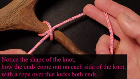 One Knot - Three Names - Clove Hitch, Tow Half Hitches, Double Half Hitches.