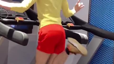 Funny style jogging