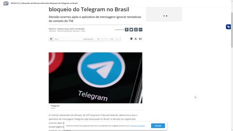 Alexandre de Moraes proíbe Telegram no Brasil
