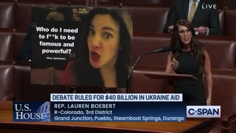 Lauren Boebert Completely Stuns Opposition and Rips Biden's 'Ministry of Truth' Czar to Pieces