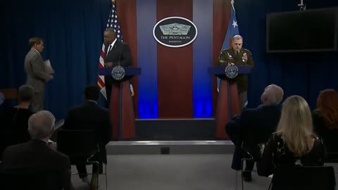 Pentagon officials Lloyd Austin and Mark Milley news conference on Afghanistan (Full)