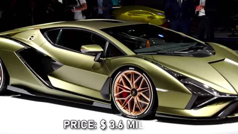 Top 10 most expensive luxury car