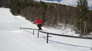 Jesper Tjäder | Unrailistic Skiing skill