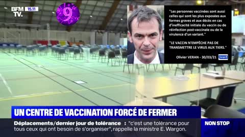 Gravelines Nord Un centre de vaccination forcé de fermer