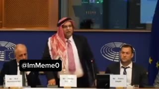 Mudar Zahan, slams the European Parliament for their hypocrisy