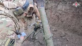 deNAZIfication - mortar crews in combat action within special military operation