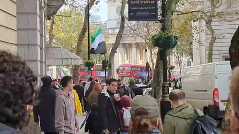 Rally for a Gaza ceasefire in London