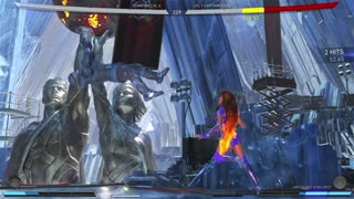 Starfire VS Captain Cold