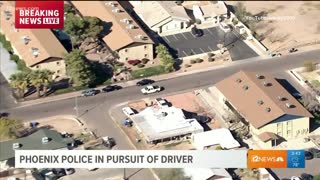 Phoenix Criminal Carjacks Woman On Live TV!... Leads Wild Police Pursuit...